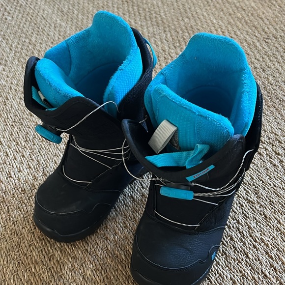 Burton Ziplone Boa snowboard boots youth 5 - Picture 2 of 5
